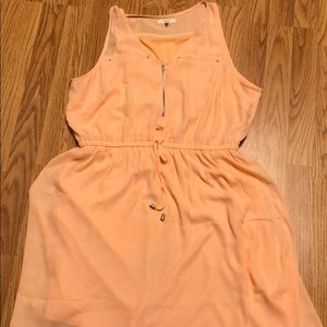 Light coral dress